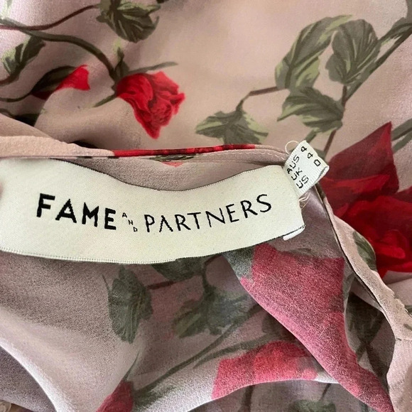 Fame and Partners Red Floral Maxi Dress - Picture 9 of 9